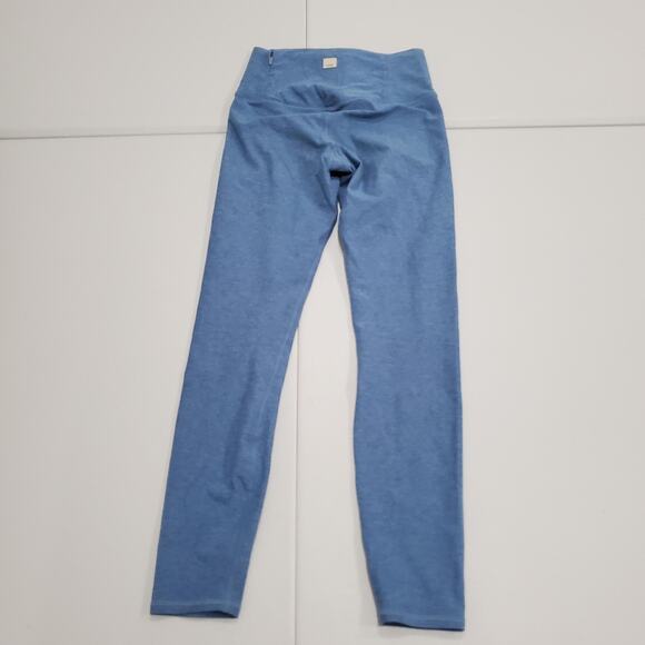 Vuori Leggings Clean Elevation Women XS Blue Heather High Rise Full Length VW444 - Picture 2 of 8